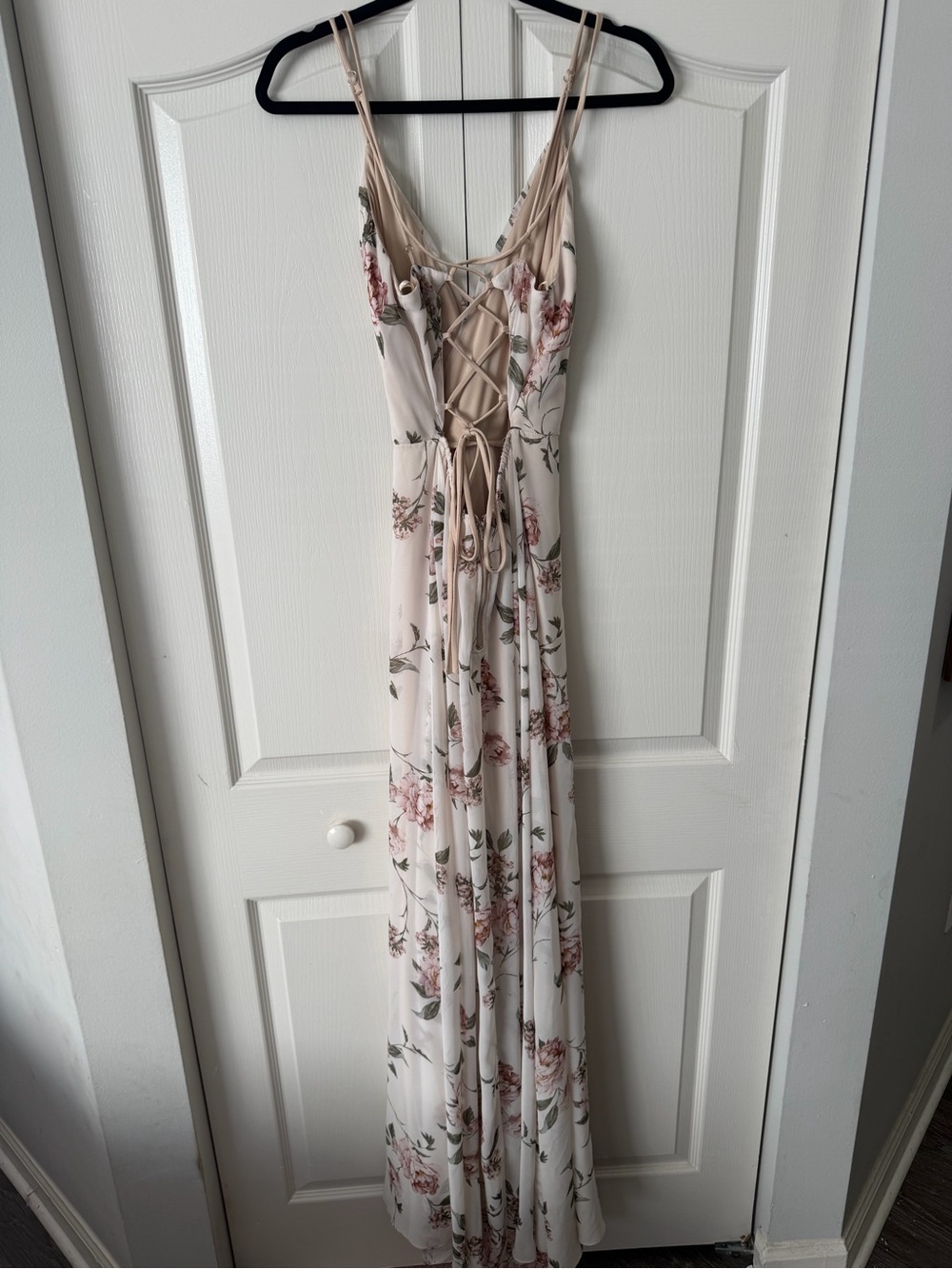 Windsor Blush Floral Wrap Maxi Dress - Picture 5 of 7